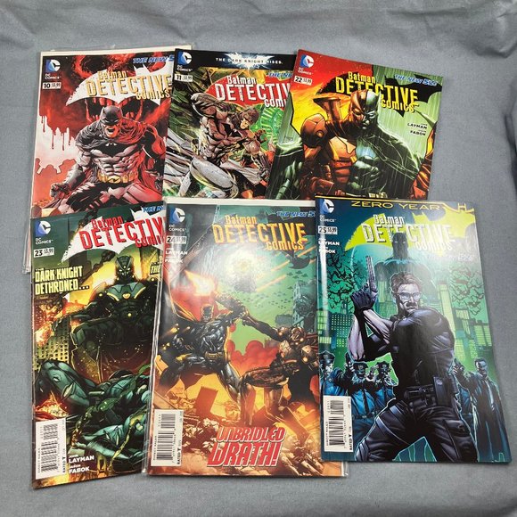 Batman Detective DC Comic Book Lot 2012-15 Series Issues 10-11, 22+ Convergence - Picture 2 of 3